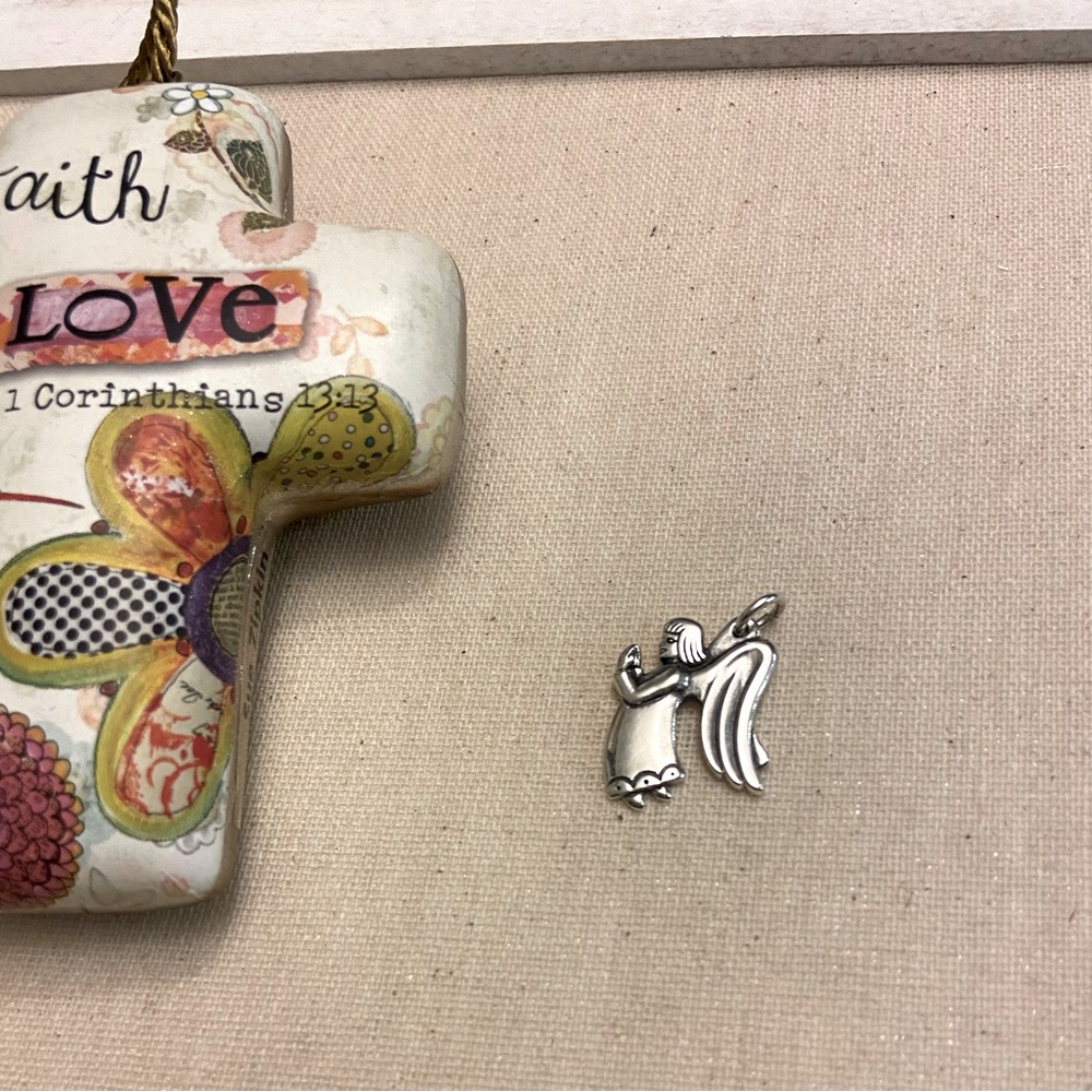 James Avery praying Angel charm